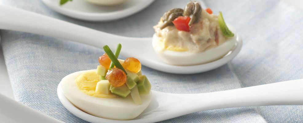 Finger Food Con Le Uova Di Quaglia Sale Pepe