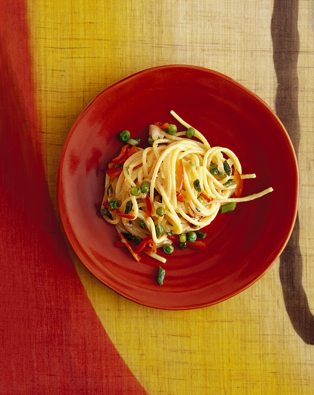 Spaghetti integrali alla carbonara vegetariana