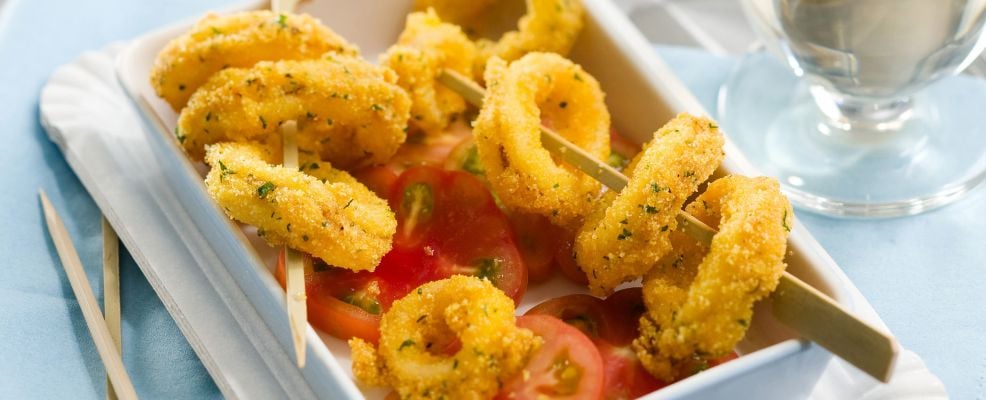 Ricetta Calamari Fritti In Crosta Di Mais Sale Pepe