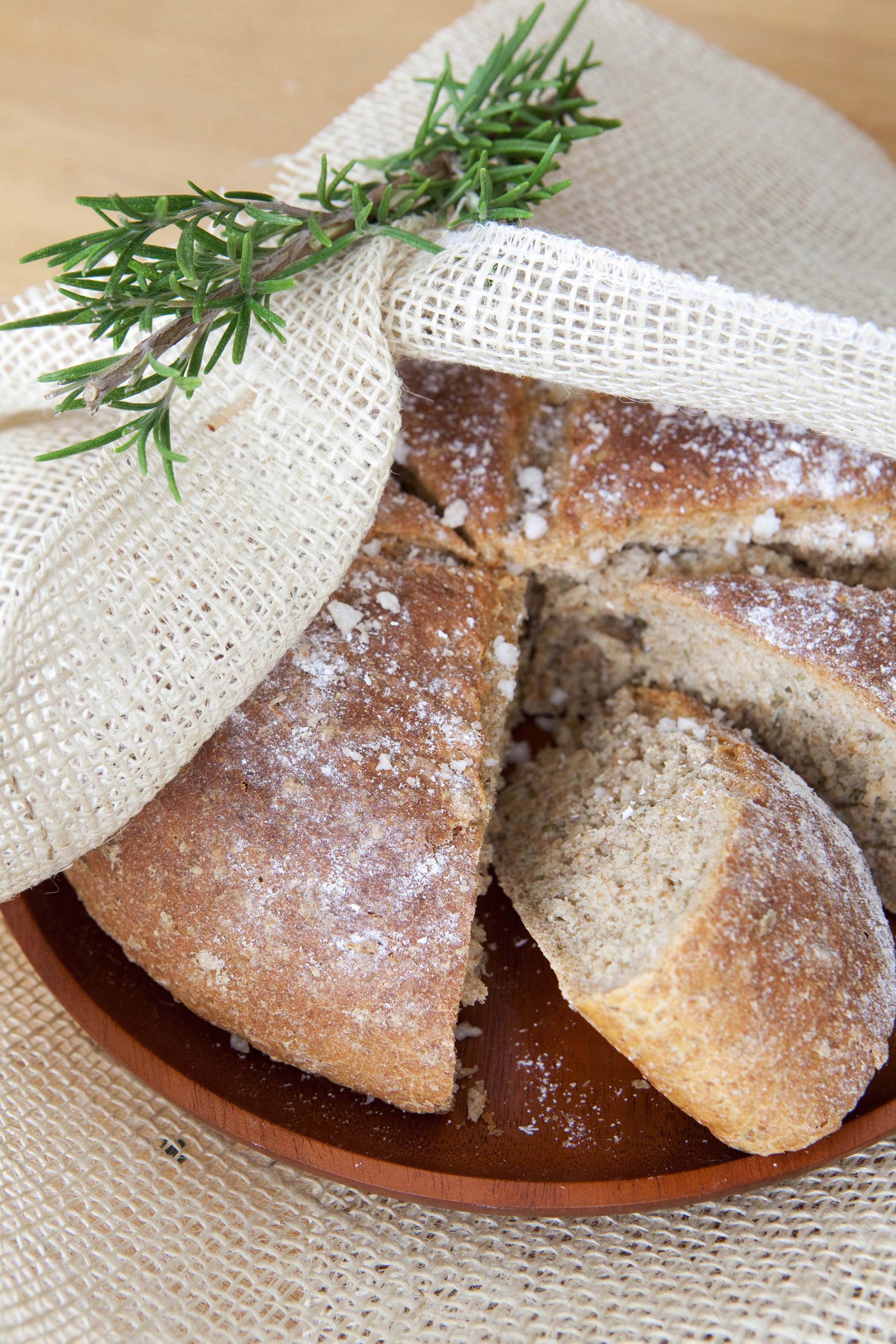 Pane di sola farina di segale integrale, impastato col Companion Moulinex