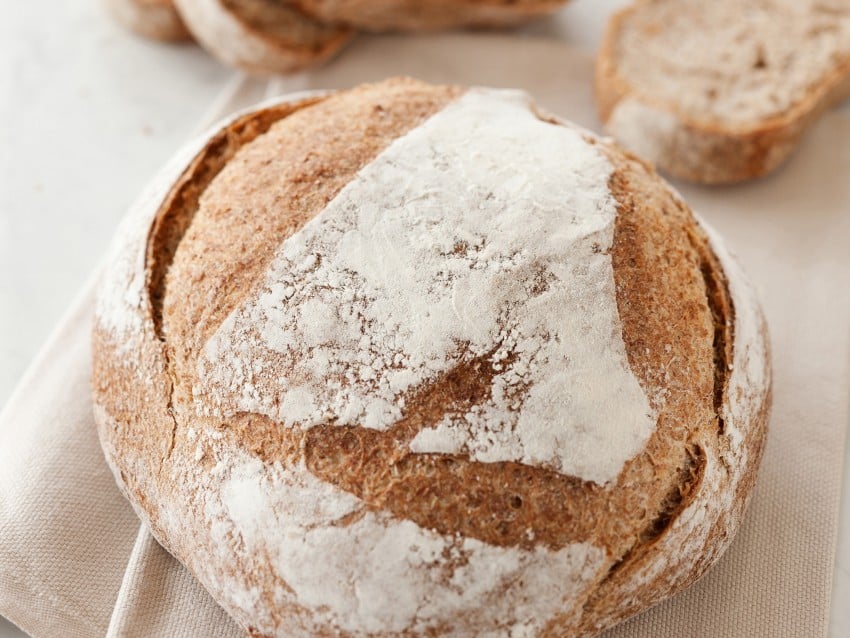 Pane Di Campagna Con Lievito Naturale Sale Pepe