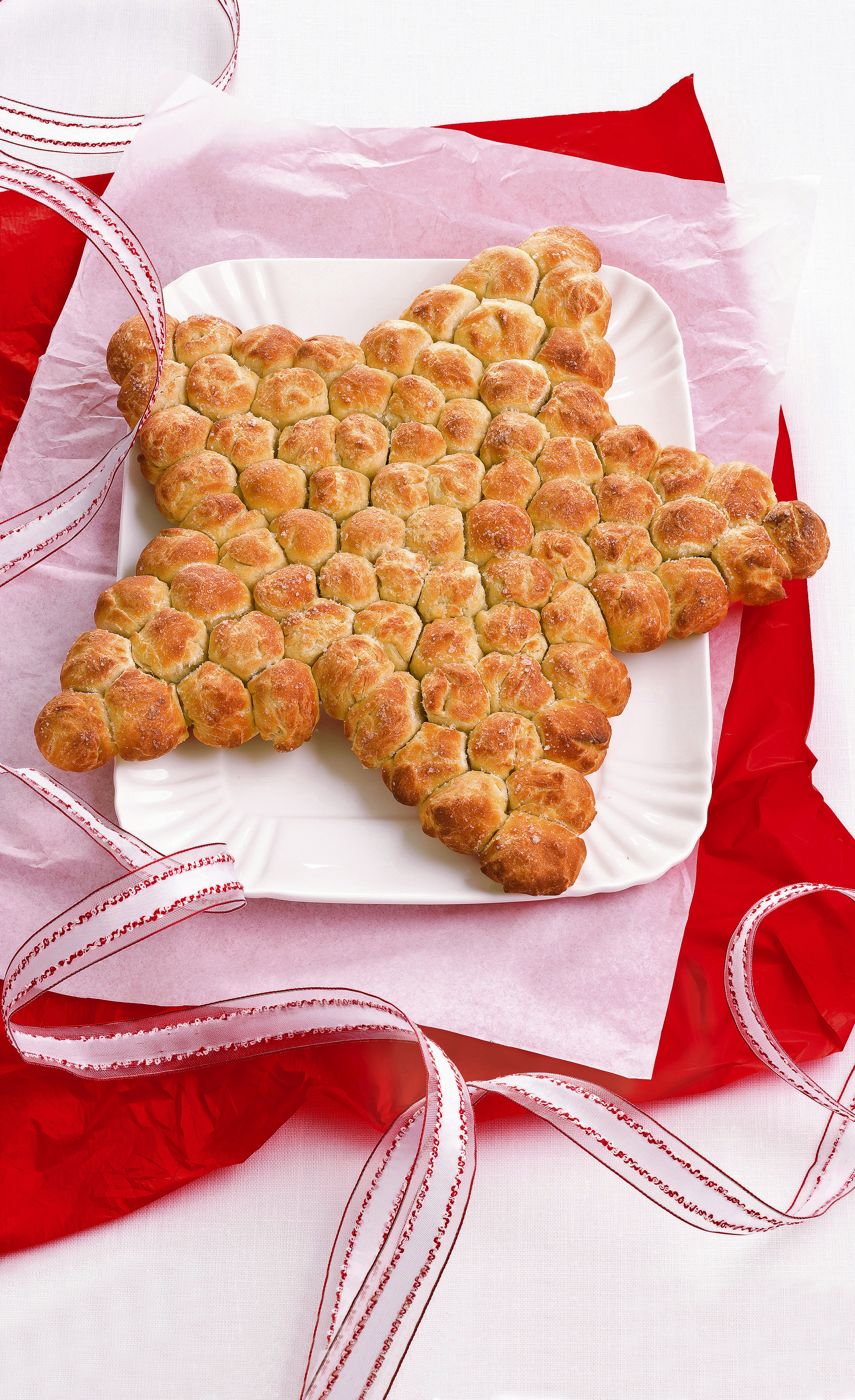 Stella Di Natale Di Pane.Stella Di Focaccia Sale Pepe