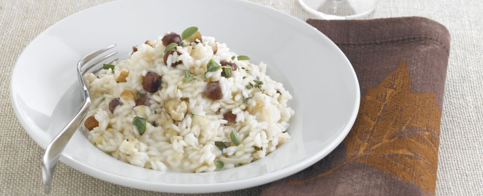 Risotto Alle Nocciole Con Il Castelmagno Sale Pepe