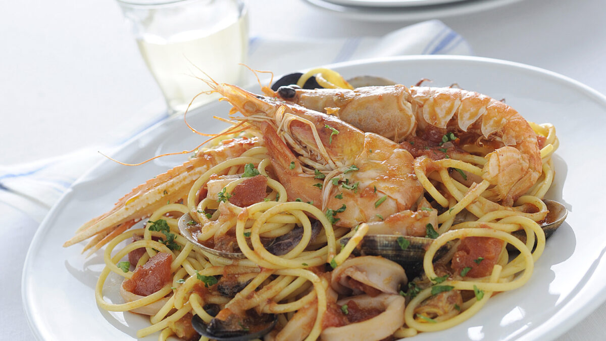 Spaghetti allo scoglio