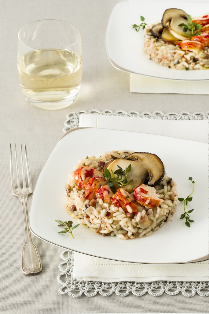 Risotto All Astice E Funghi Porcini Sale Pepe