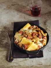 paccheri forno salame gorgonzola ricetta Sale&Pepe