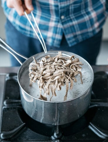 Pizzoccheri pasta di grano sraceno trapanese