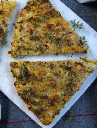 SCHIACCIATA DI CAVOLFIORI E BROCCOLI