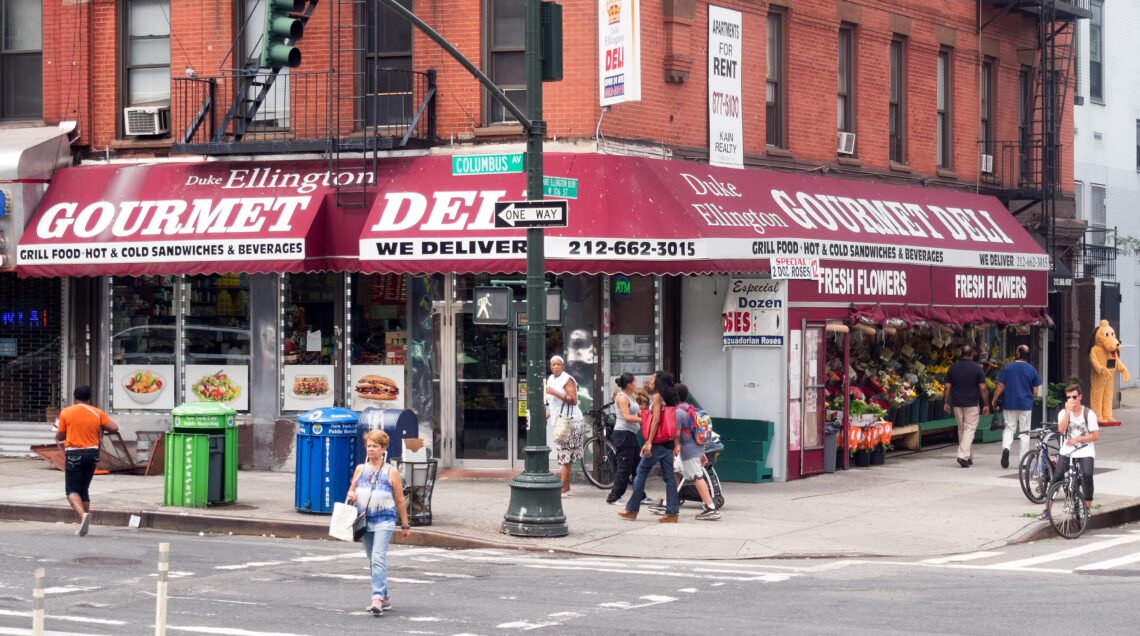 Deli Columbus Avenue in New York City