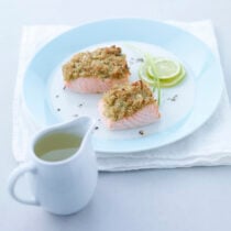 Filetto di salmone gratinato allo zenzero