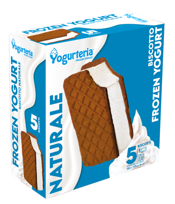 Biscotto naturale di  Yogurteria® Frozen Yogurt