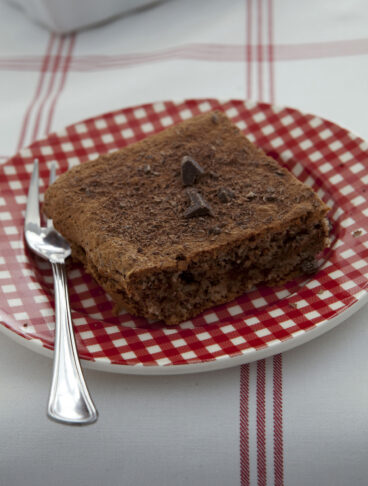 Torta di albumi al cioccolato