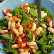 INSALATA DI FAGIOLI E FRIGGITELLI