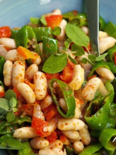 INSALATA DI FAGIOLI E FRIGGITELLI