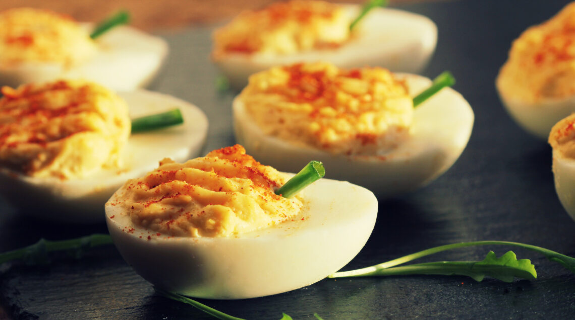 deviled eggs