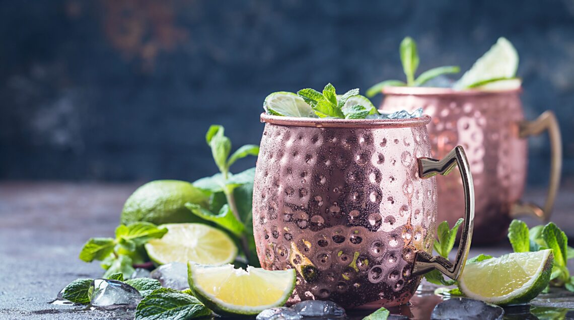 Moscow mule cocktail