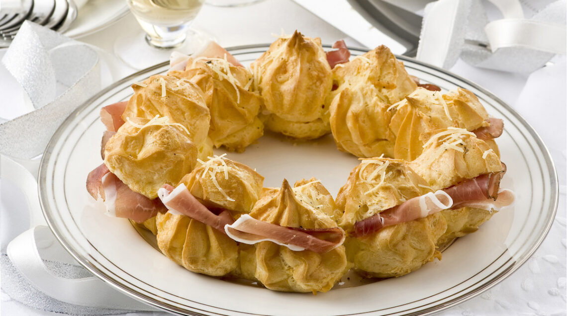 Gougère al crudo