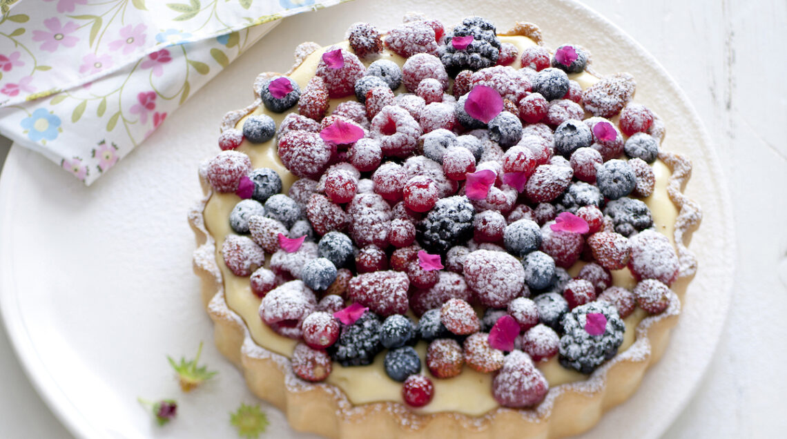 Tarte con frutti di bosco