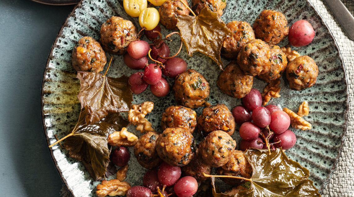 Polpettine di tacchino con l'uva - NP