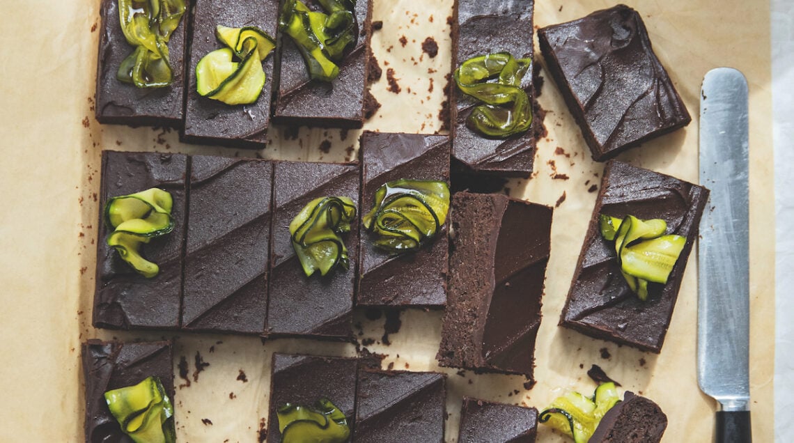 Barrette al cioccolato e zucchine