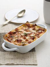 Lasagne con ragù mozzarella e scamorza