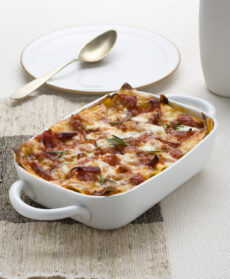 Lasagne con ragù mozzarella e scamorza