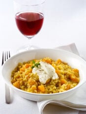 Risotto siciliano con la zucca