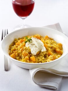 Risotto siciliano con la zucca