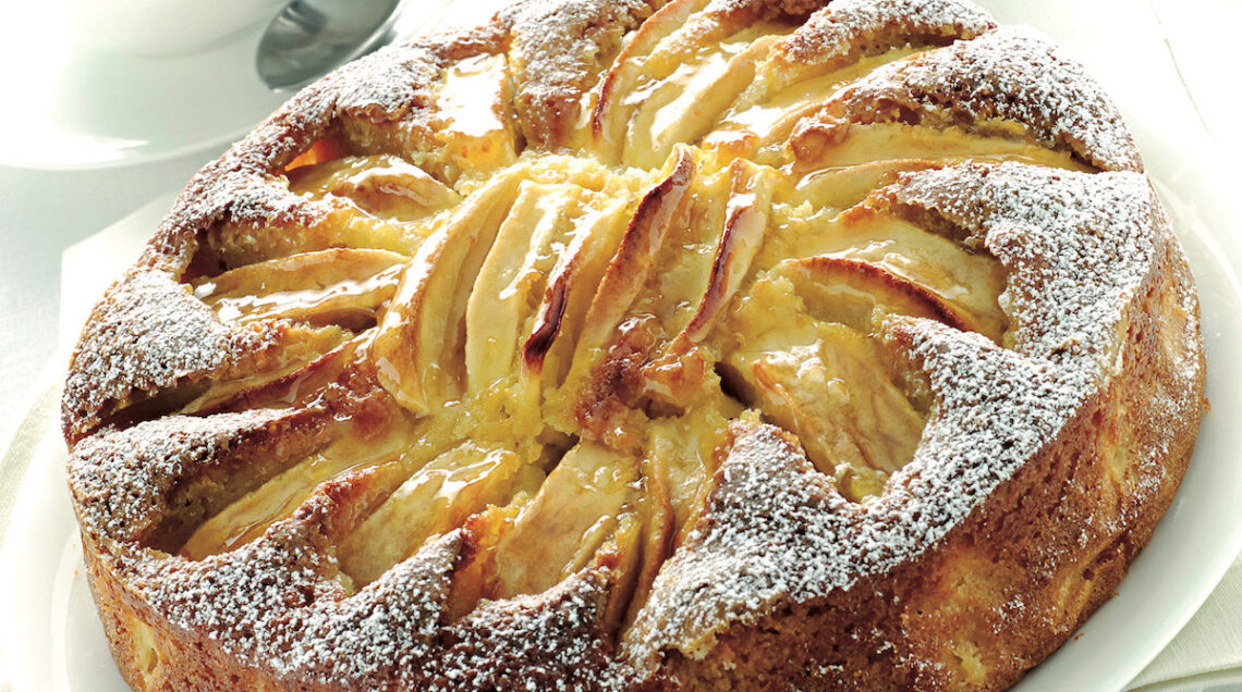 Torta della nonna al Calvados