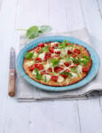 pizza senza glutine con base cavolfiore