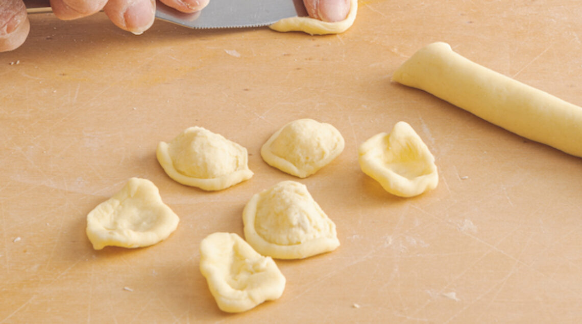 Orecchiette, il procedimento