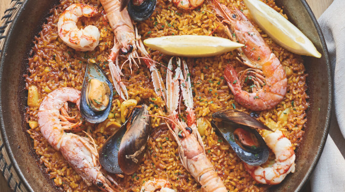 Paella de mariscos