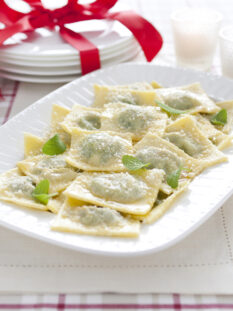 Tortelli verdi all'emiliana