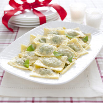 Tortelli verdi all'emiliana