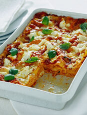 LASAGNE CON RICOTTA E PROVOLA AFFUMICATA