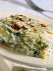 Lasagne filanti alle erbe