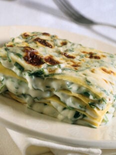 Lasagne filanti alle erbe