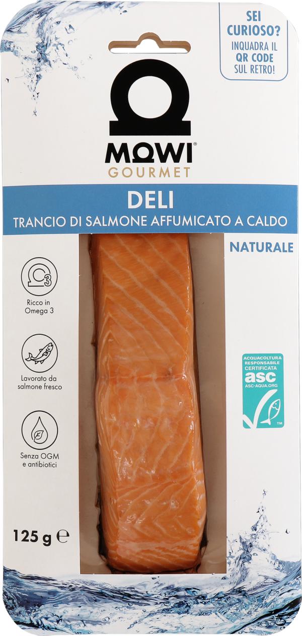 Trancio di salmone Mowi Gourmet Deli Nature