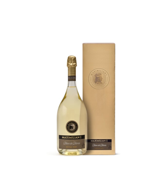 Blanc de Blancs Extra Dry nel formato Magnum Maximilian I