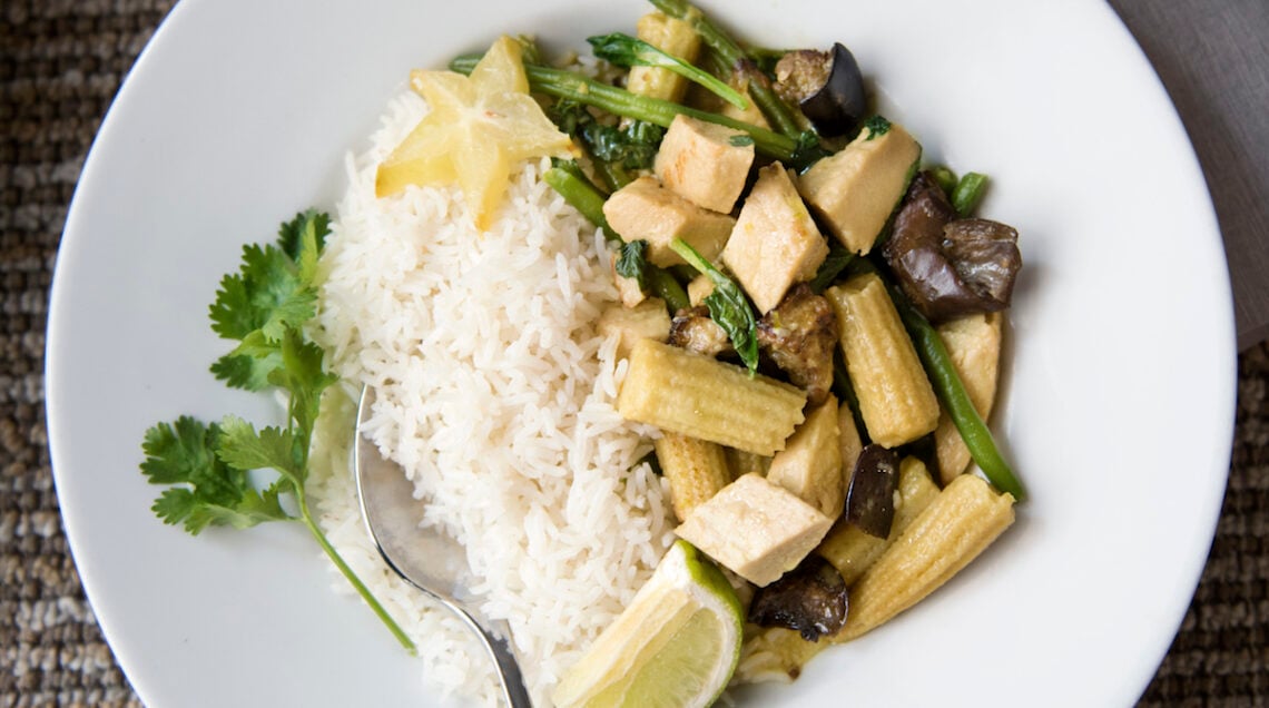 Curry di verdure Thai