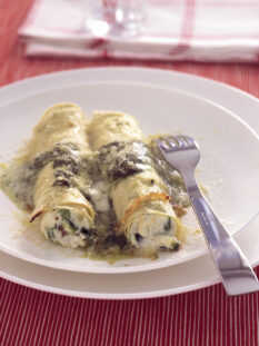 Cannelloni di ricotta e zucchine