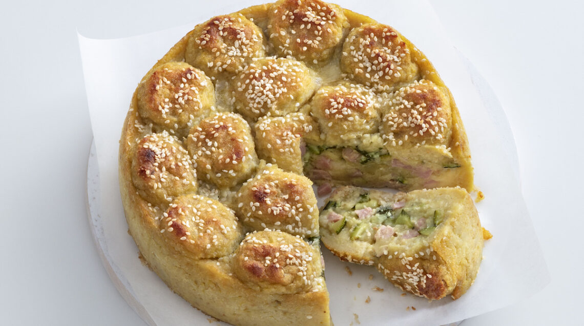 Gâteau di patate e zucchine