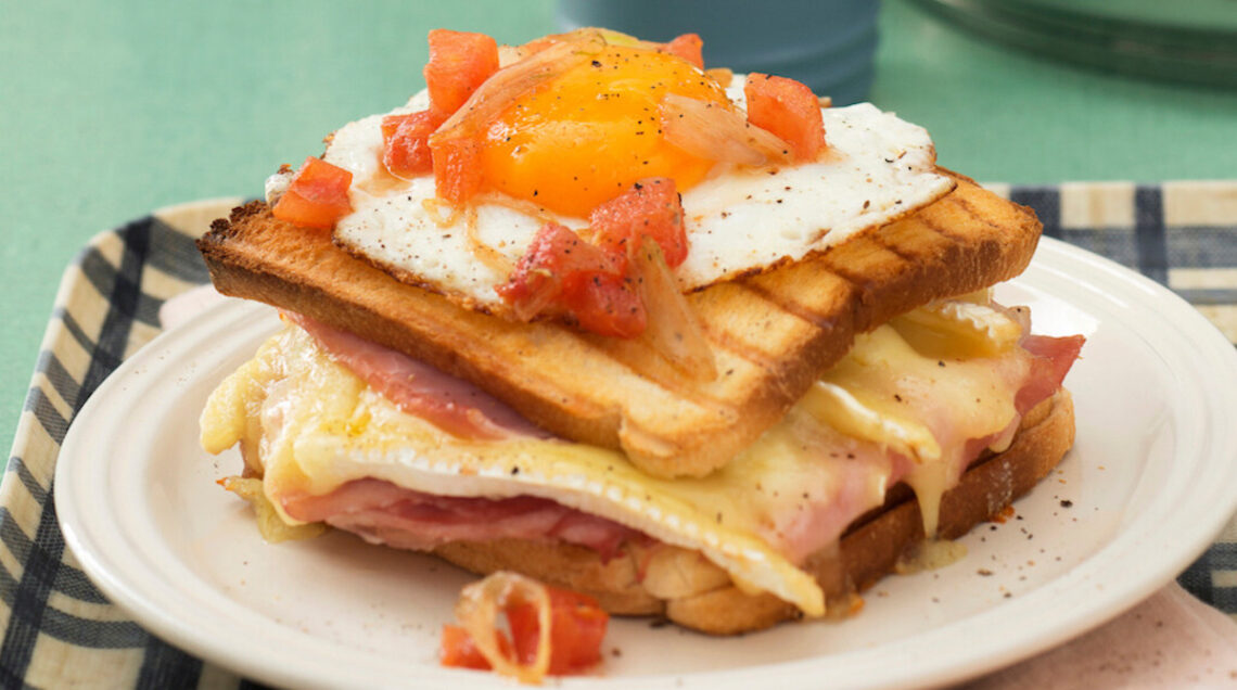 Toast alla francese con l'uovo