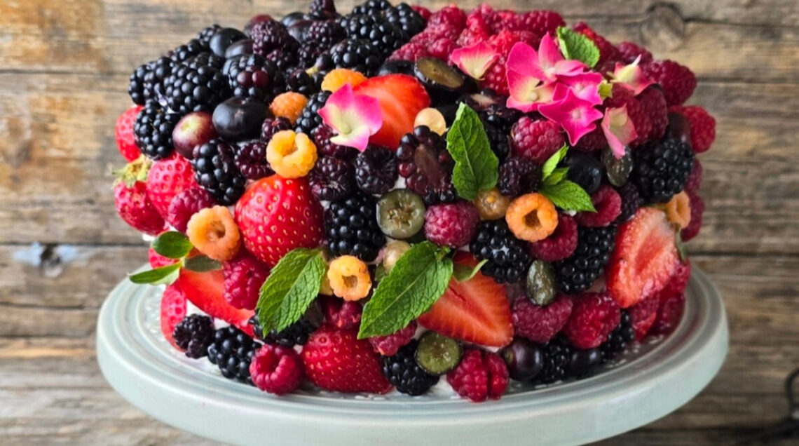 Torta ai frutti di bosco