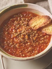 Zuppa di lenticchie della Valnerina